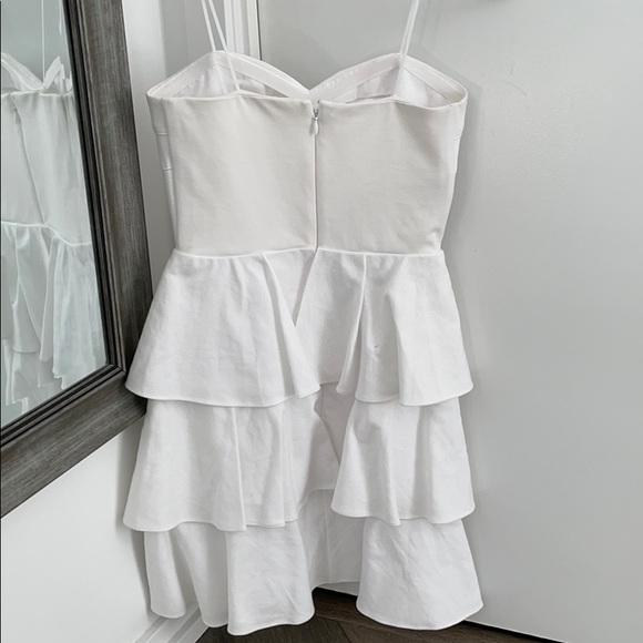 Amanda Uprichard white strapless mini dress - Picture 3 of 6